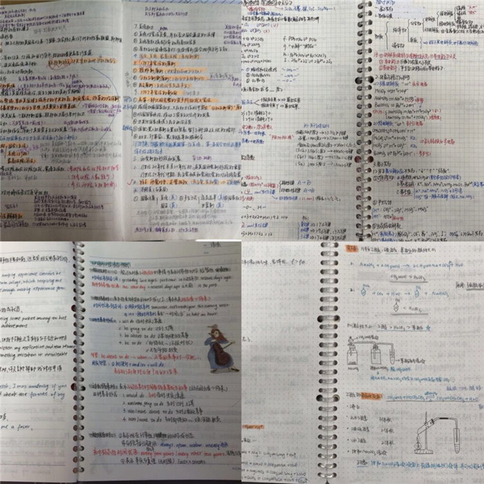 高三級(jí)部:亮筆記展學(xué)子風(fēng)采 賽學(xué)風(fēng)秀高三實(shí)力(圖5)