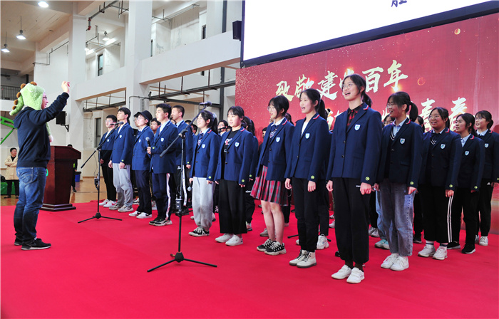高一級(jí)部：致敬建黨百年，書寫無(wú)悔青春(圖24)