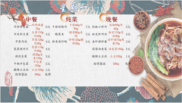 合七美食先知道（本周菜譜）(圖8)