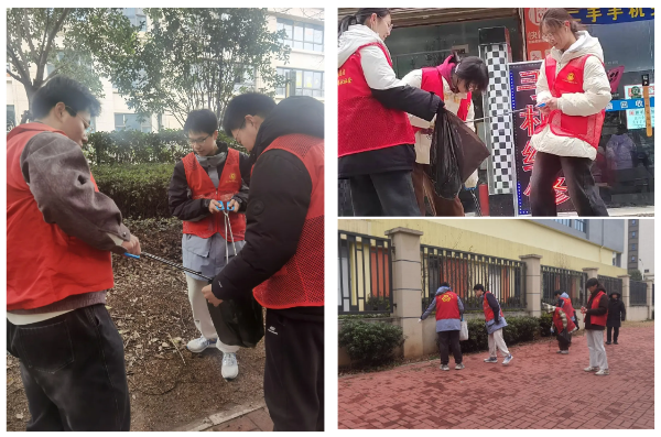 紅馬甲上線！這群七中少年用行動(dòng)點(diǎn)亮美麗社區(qū)(圖3)